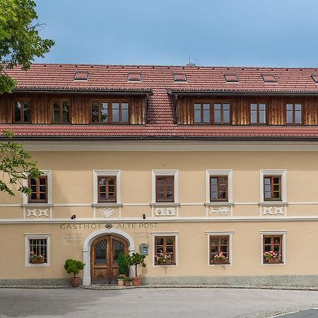 Alte Post Hotel Feistritz an der Gail Екстериор снимка